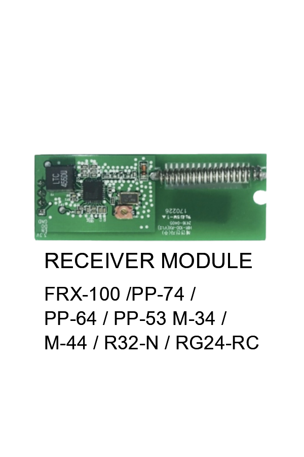 Receiver Module FRX-100 /PP-74 / PP-64 / PP-53 M-34 / M-44 / R32-N / RG24-RC